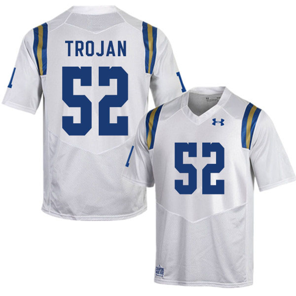 Men #52 Jeremiah Trojan UCLA Bruins College Football Jerseys Sale-White - Click Image to Close